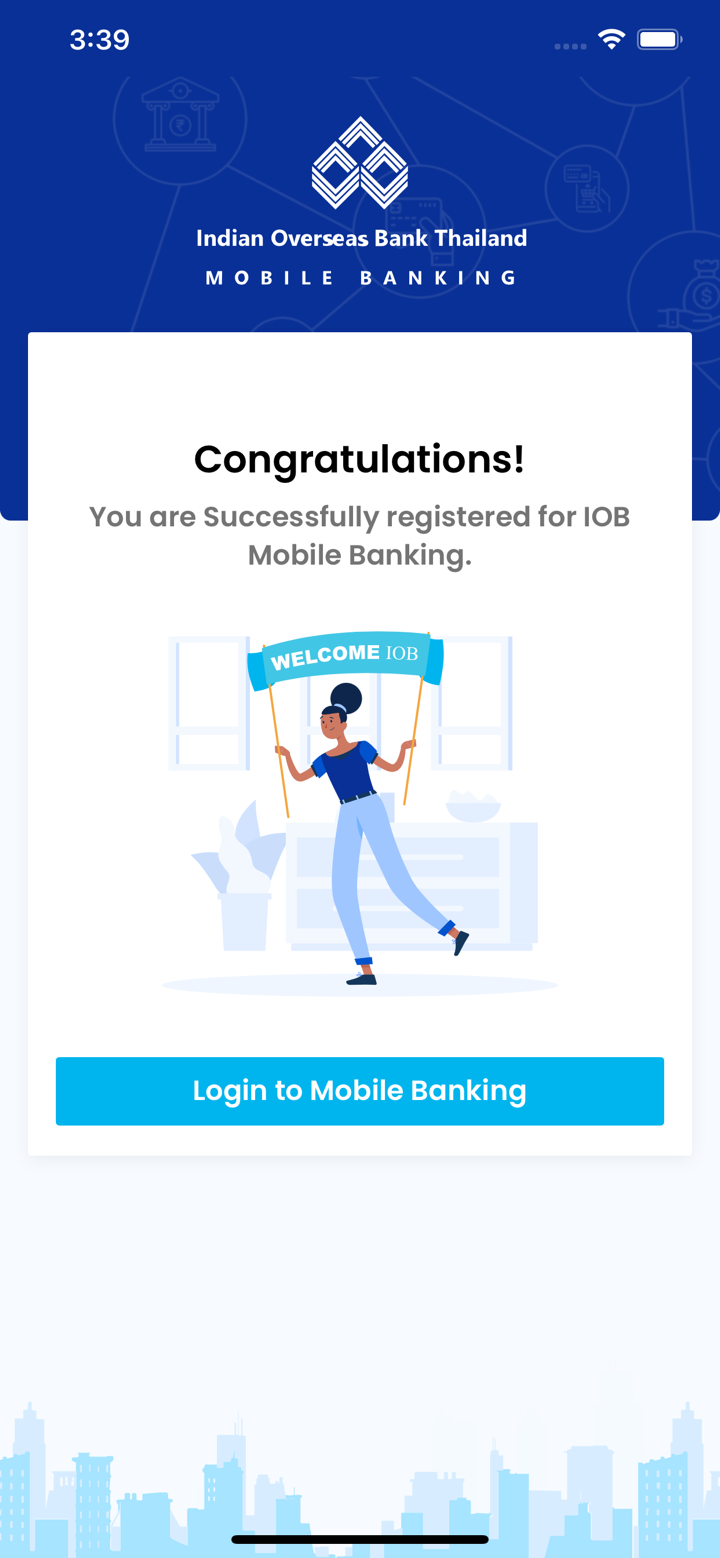 IOB THAILAND MOBILE BANKING screenshot 3