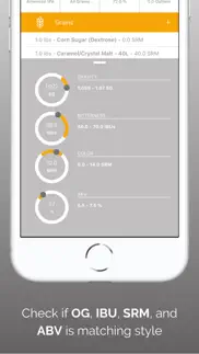 brewer! beer recipe builder iphone screenshot 4