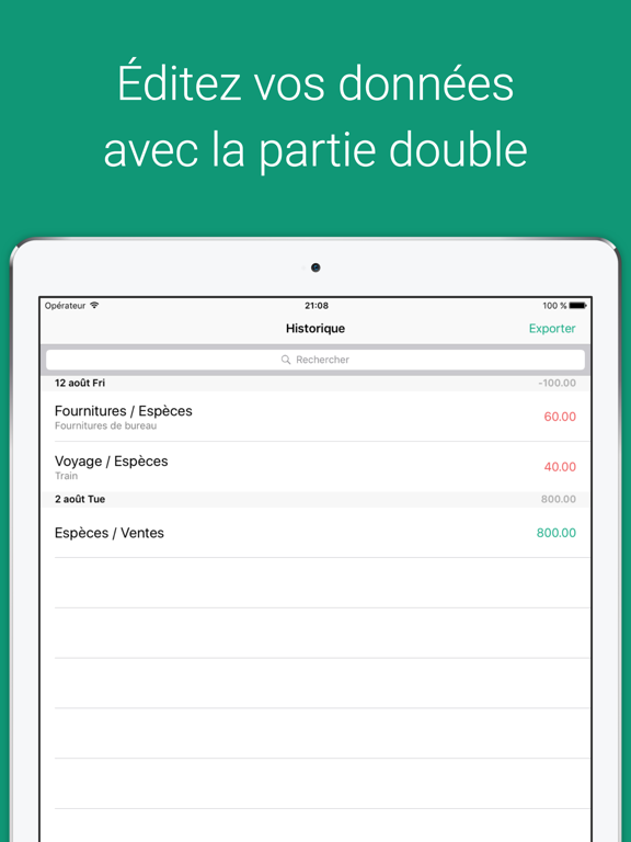 Screenshot #5 pour Comptabilité Taxnote