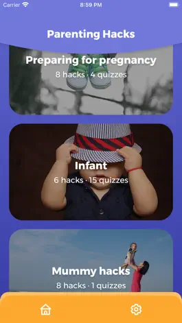Game screenshot Parenting Hacks & Quizzes apk
