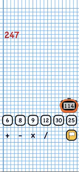 Game screenshot Calculate the number apk