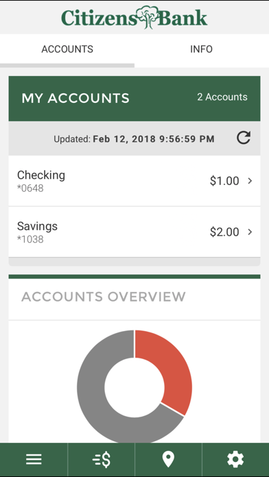Citizens Bank Mobile Screenshot