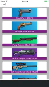 Weapon Simulator for Fortnite screenshot #3 for iPhone