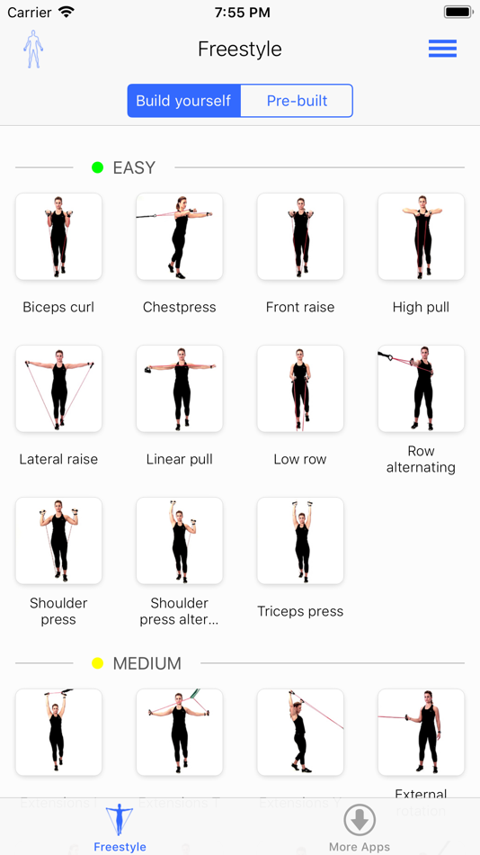 #2. Stark Resistance Band (iOS) By: Postra AB