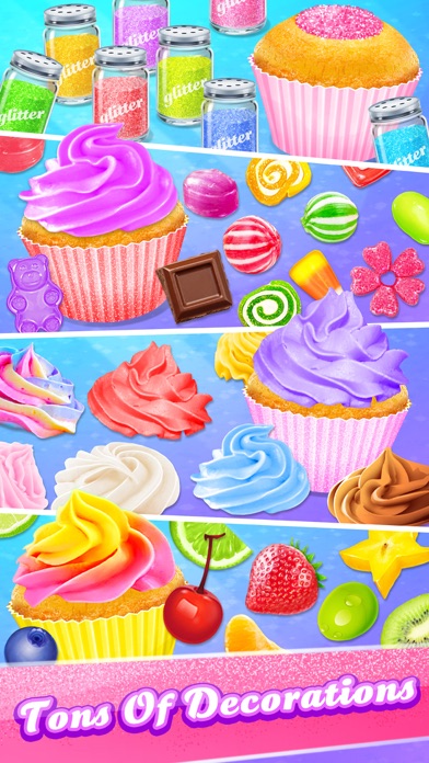 How to cancel & delete Glitter Cupcake Desserts from iphone & ipad 3