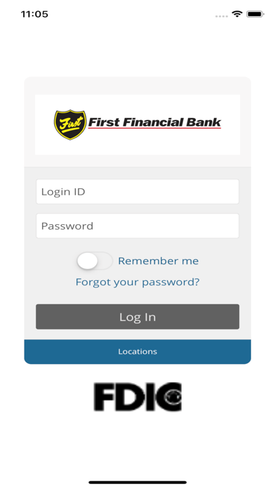 First Financial Bank Business Screenshot