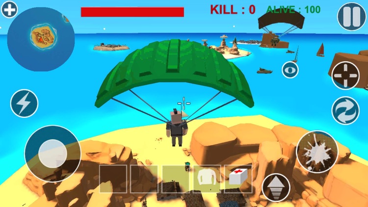 Island Survival shooting game screenshot-3