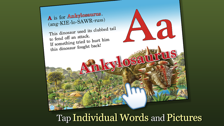 #3. Alphabet of Dinosaurs (iOS) 게시자: Oceanhouse Media