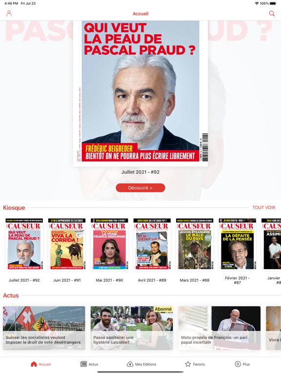 Screenshot #5 pour Causeur.fr