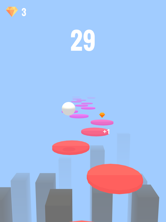 Screenshot #6 pour Jumping Sky - Color Road