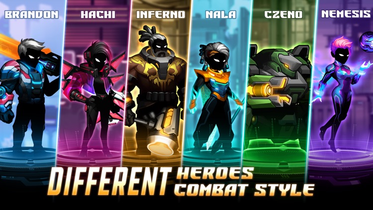 Cyber Fighter: Cyber Ninja RPG screenshot-3