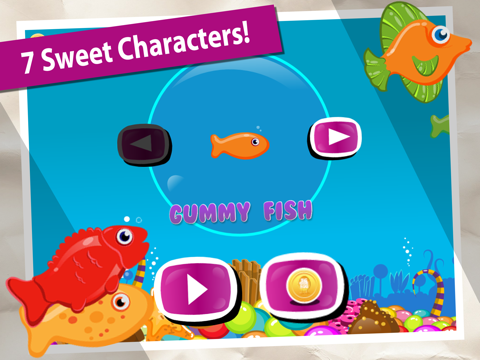 Screenshot #6 pour Candy Fish Gummy Race