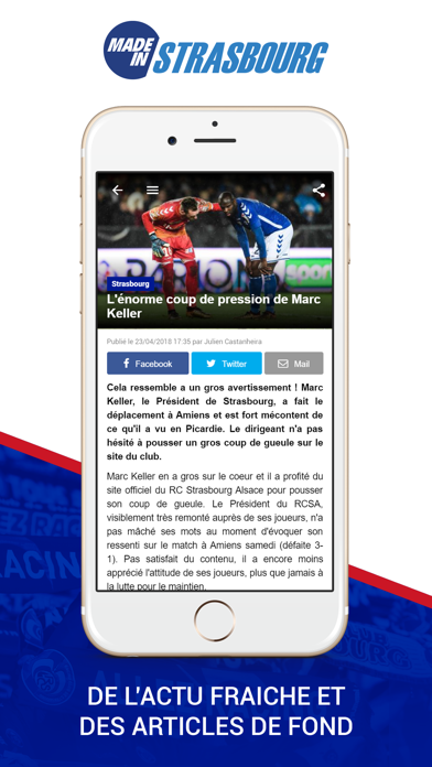 Screenshot #2 pour Foot Strasbourg