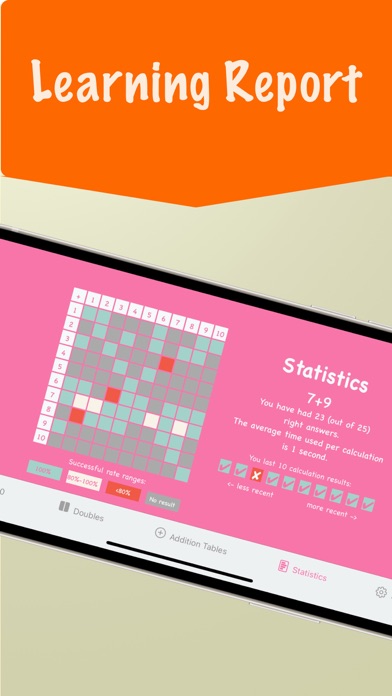 Addition Tables App screenshot 4