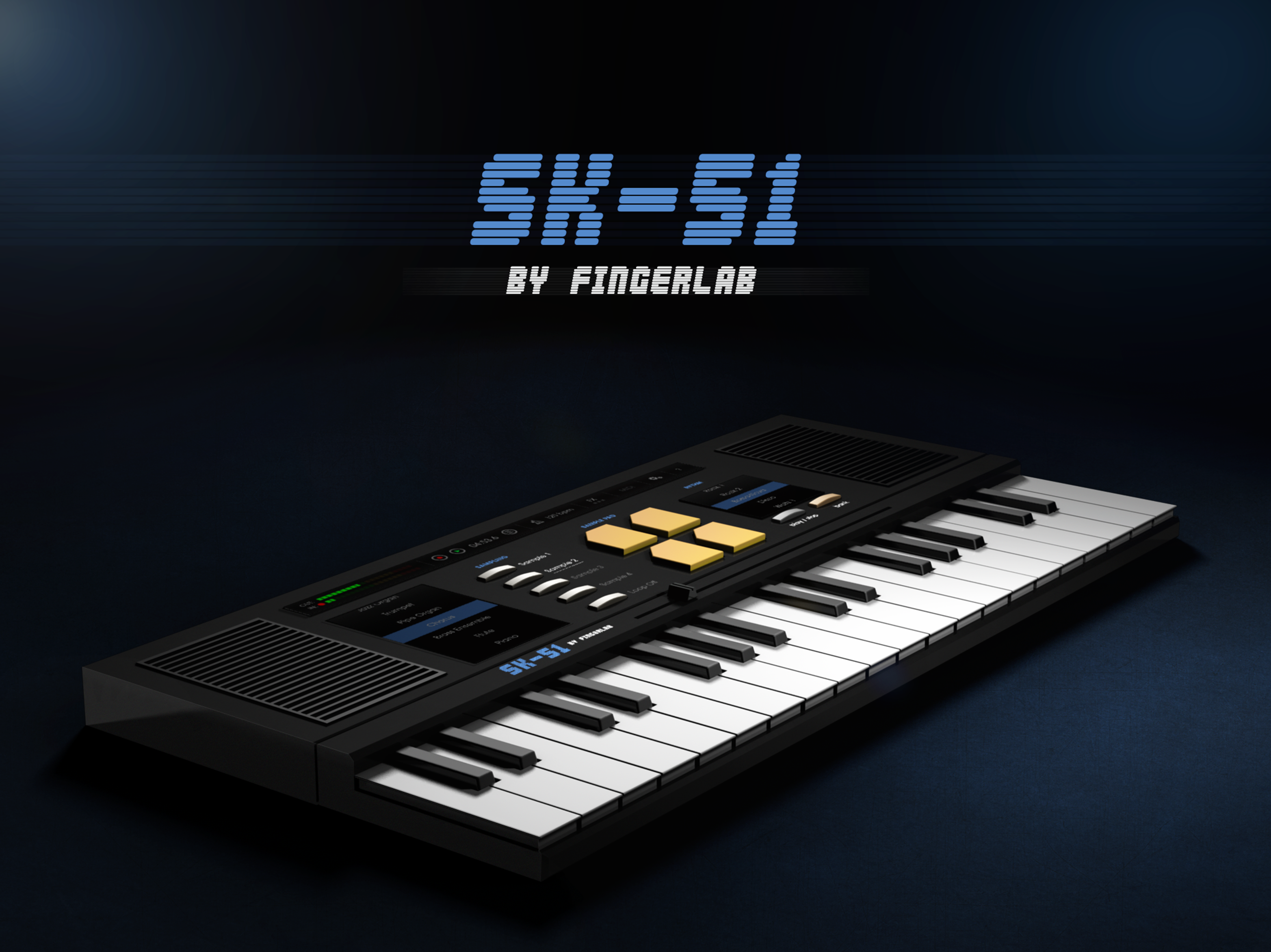 SK-51 - Lofi Keyboard Sampler