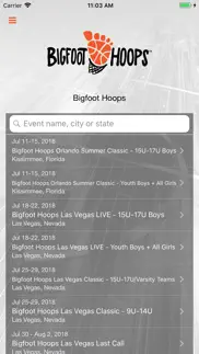 bigfoot hoops iphone screenshot 1