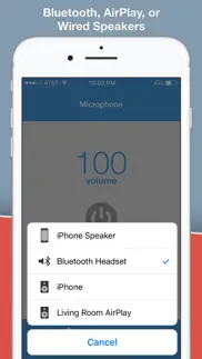 microphone live iphone screenshot 2