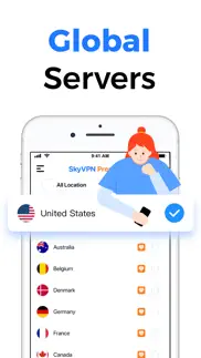 skyvpn - unlimited vpn proxy iphone screenshot 3