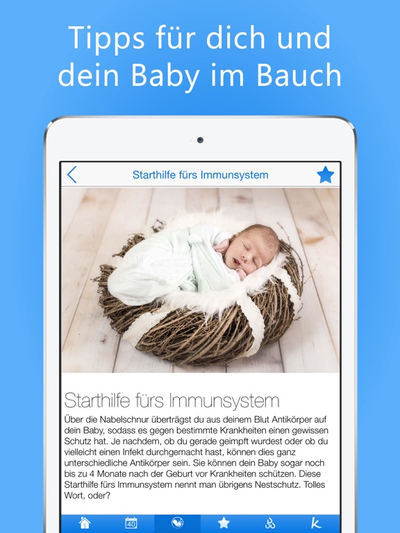 Screenshot #6 pour Meine Schwangerschafts-App
