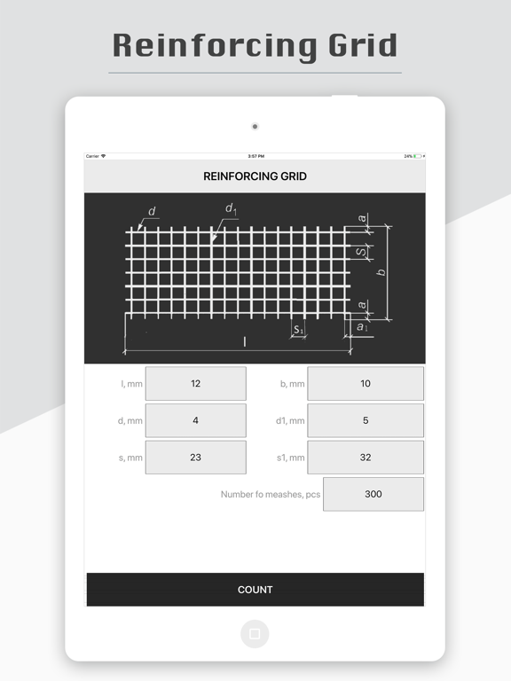 Screenshot #4 pour Reinforcing Grid Calculator