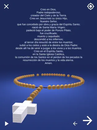 Screenshot 4 Santo Rosario 3D con audio iphone