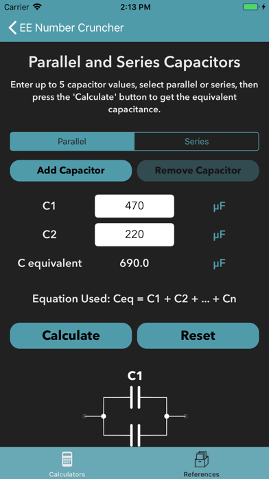 EE Number Cruncher Screenshot