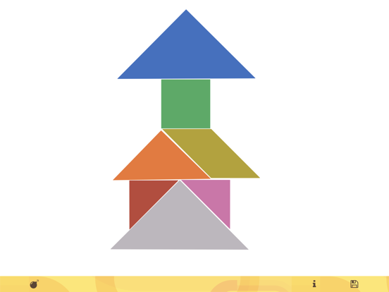 Screenshot #4 pour くるくるタングラム