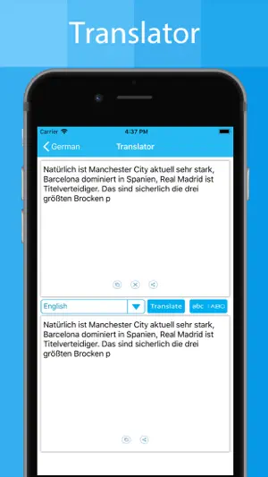 German Keyboard - Translator screenshot 4