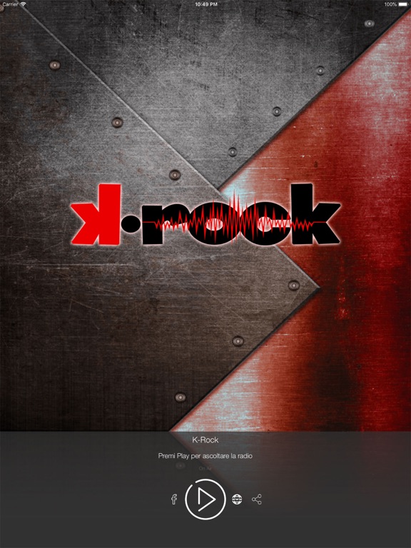Screenshot #5 pour K-Rock Radio Station