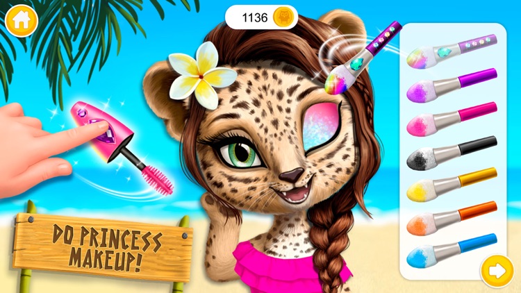 Jungle Animal Hair Salon 2 screenshot-0