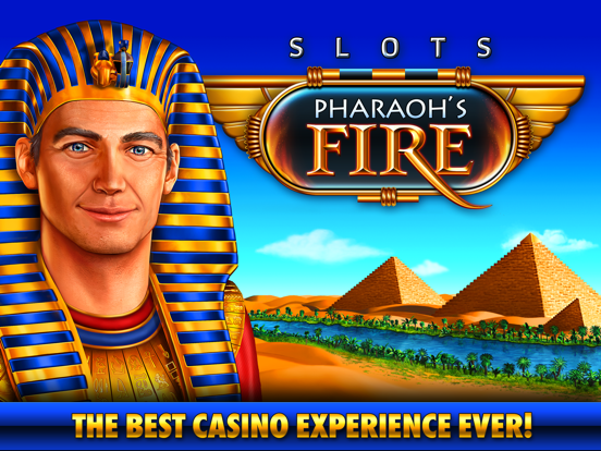 Slots - Pharaoh's Fire iPad app afbeelding 1