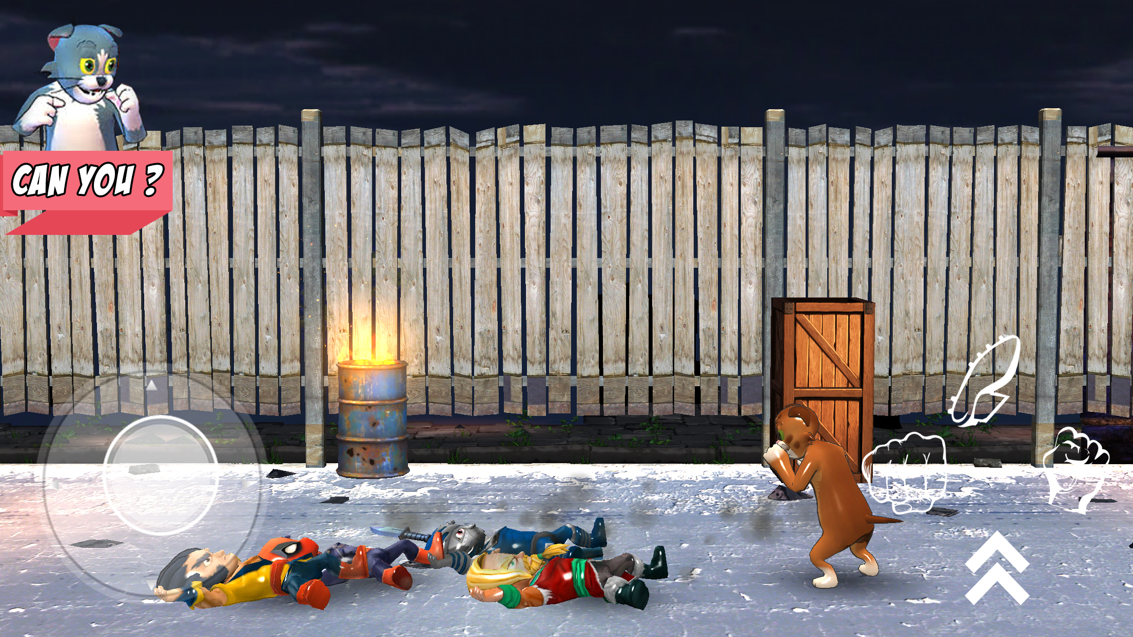Cat Attack Beatem Fight 3D screenshot 3