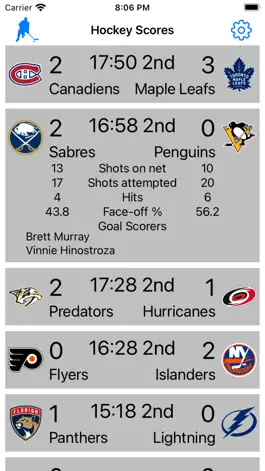 Game screenshot Hockey Scores App mod apk