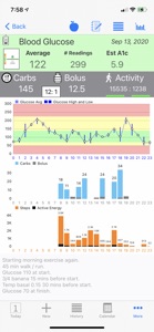 GlucoBalance screenshot #1 for iPhone