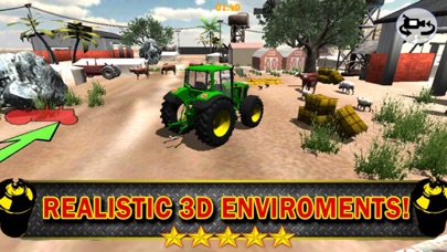 A FARM TRACTOR 3D PARKING GAME 2.3 IOS ĐUA XE A FARM TRACTOR 3D PARKING GAME 2.3 IOS