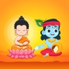 Buddha And Krishna Stickers icon