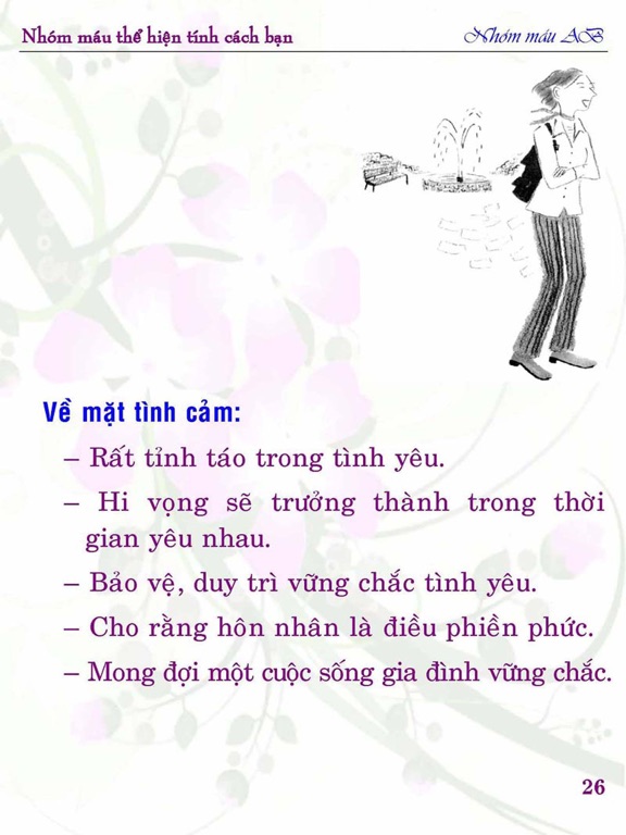 Screenshot #6 pour NHÓM MÁU THỂ HIỆN TÍNH CÁCH