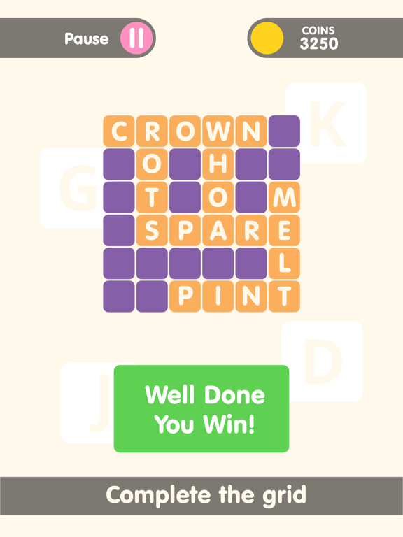 Screenshot #6 pour Word Slide Crosswords