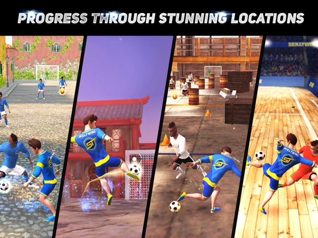 SkillTwinsサッカーゲーム2 Screenshot