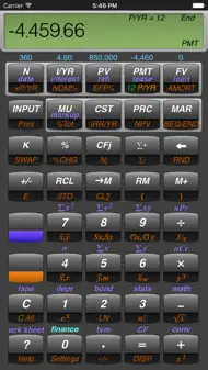 10BII Calc HD iphone bilder 1