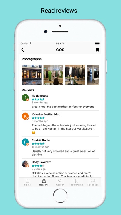 ShopAdvisor - shops nearby screenshot-3