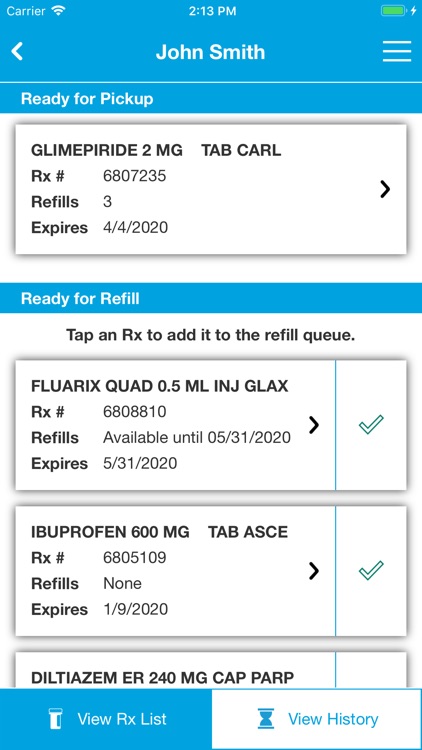 Acme Fresh Market Pharmacy App