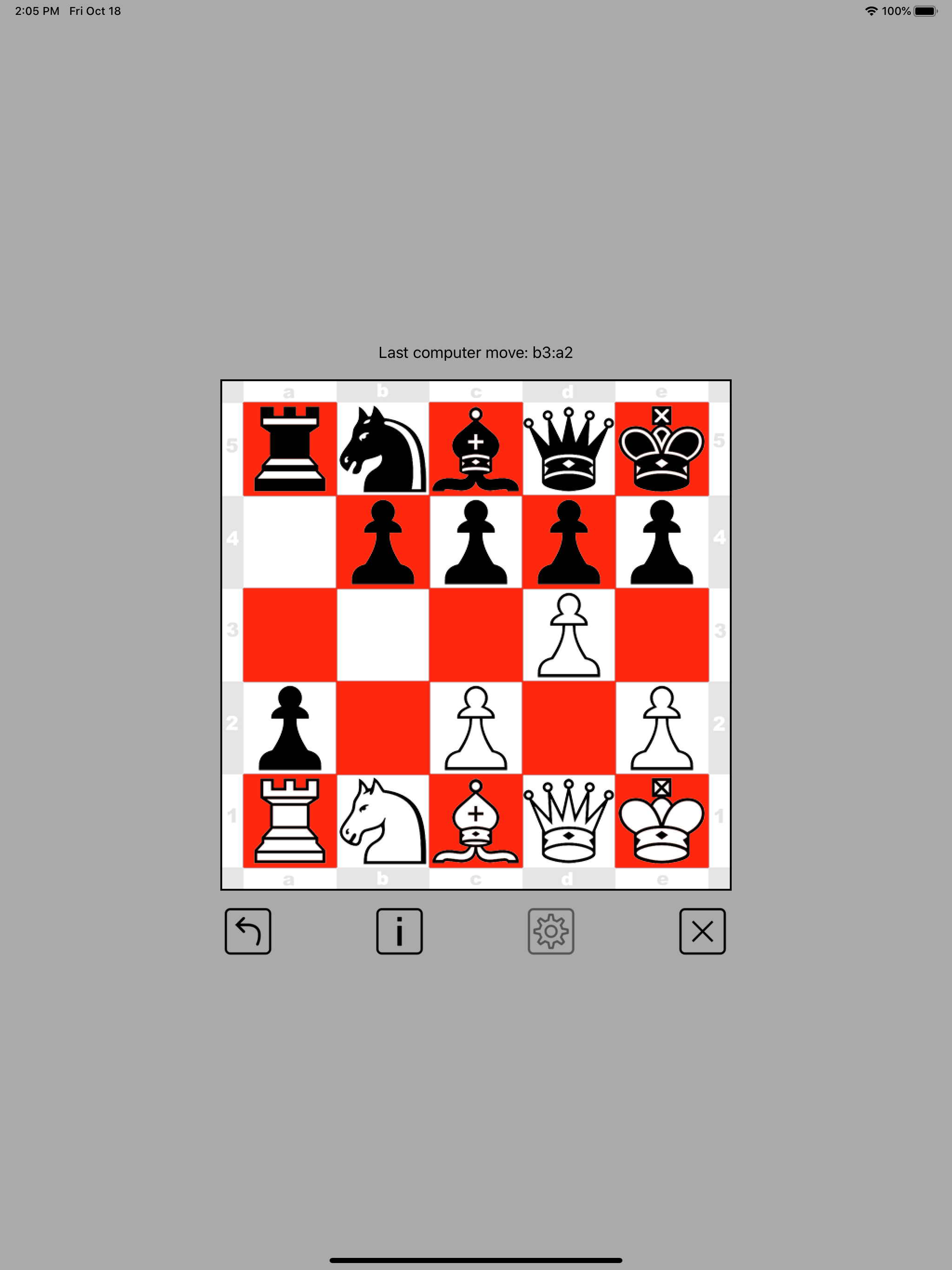 Mini Chess 5x5