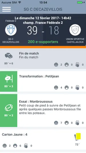 Sporting Club Decazevillois screenshot 2
