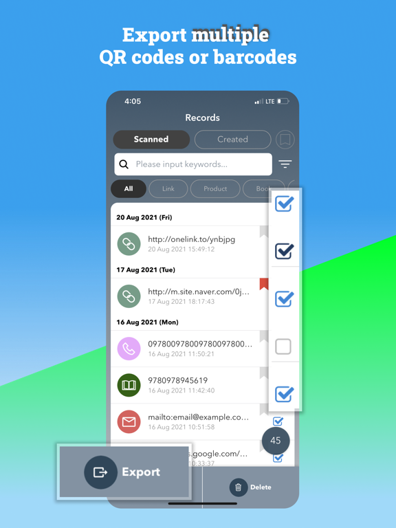 Screenshot #5 pour QR Code Reader by Scanwise