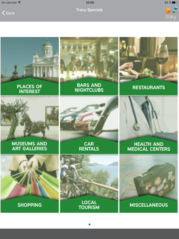 Travy app iPad screenshot 4 - Travel app