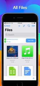 Documents, File Manager app screenshot #1 for iPhone