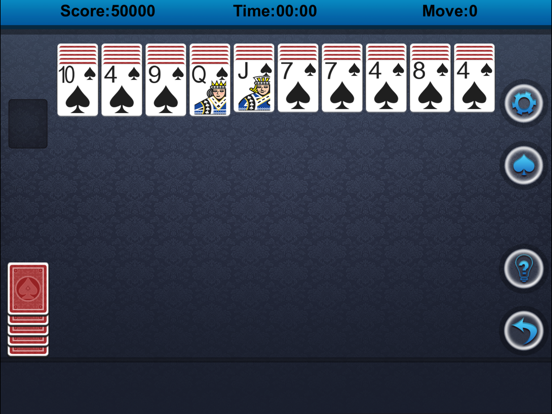 Screenshot #6 pour `Spider Solitaire