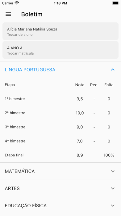 Tesis Escolar Screenshot