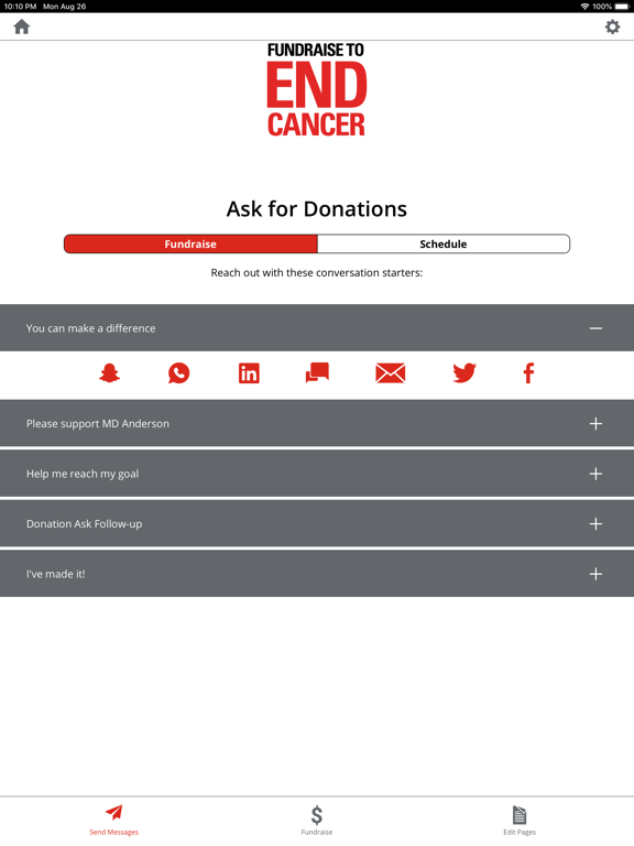 Screenshot #6 pour Fundraise to End Cancer